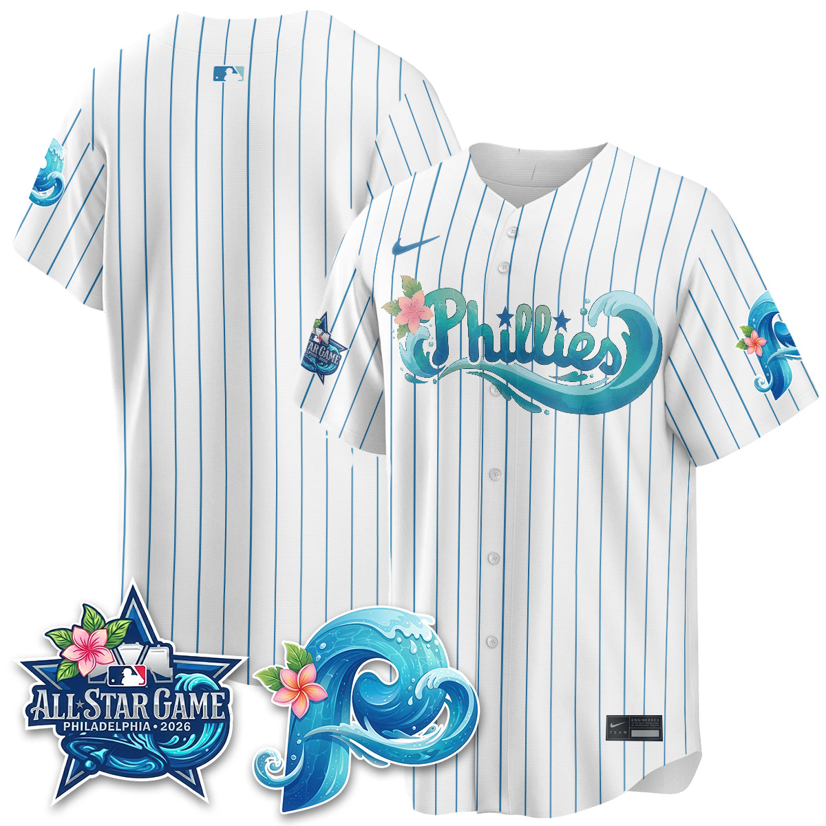 PHI Aloha Spirit Vapor Limited Jersey - Stitched