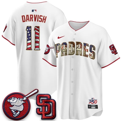 SD 2026 Independence Day USA Vapor Limited Jersey - Stitched