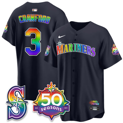 SEA Happy Pride Month Vapor Jersey - Stitched