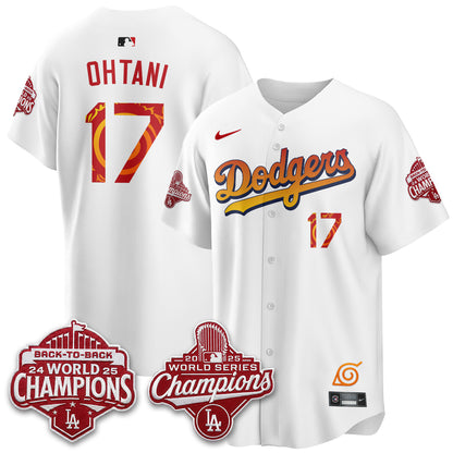 Los Angeles Dodgers x The Knucklehead Ninja Vapor Jersey - Stitched