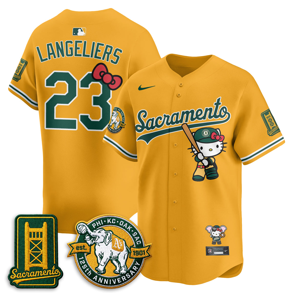 OAK x Meow KT 2026 Vapor Limited Jersey - Stitched