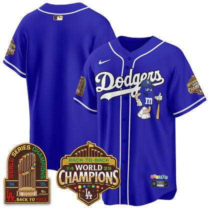 Los Angeles Dodgers x m&m Vapor Jersey - Stitched