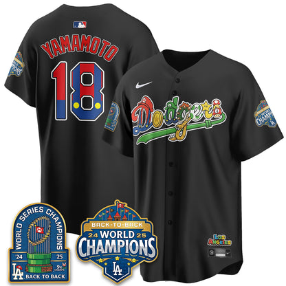 Los Angeles Dodgers x The Red Plumber Vapor Jersey - Printed