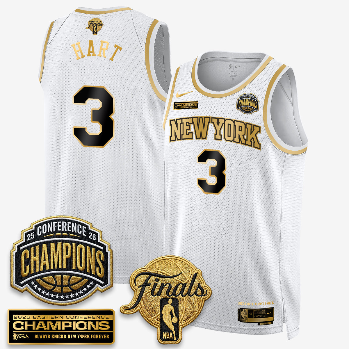 NYK 2026 NBA Eastern Conference Champions Vapor Special Edition Jersey - Stitched(1)