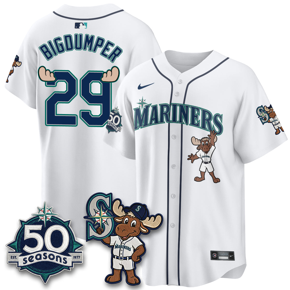 SEA Mascot Jersey - All Stitched