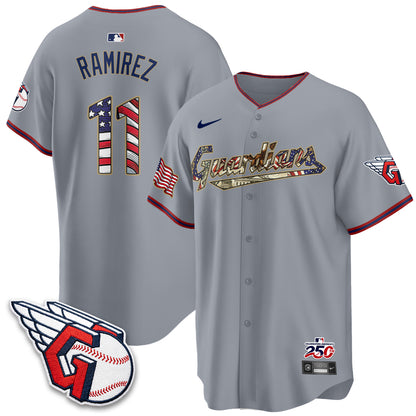 CLE 2026 Independence Day USA Vapor Jersey - Stitched