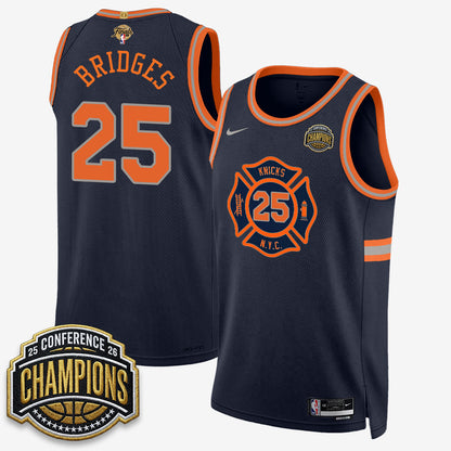 New York Knicks 2026 NBA Finals City Edition Jersey V3- Stitched