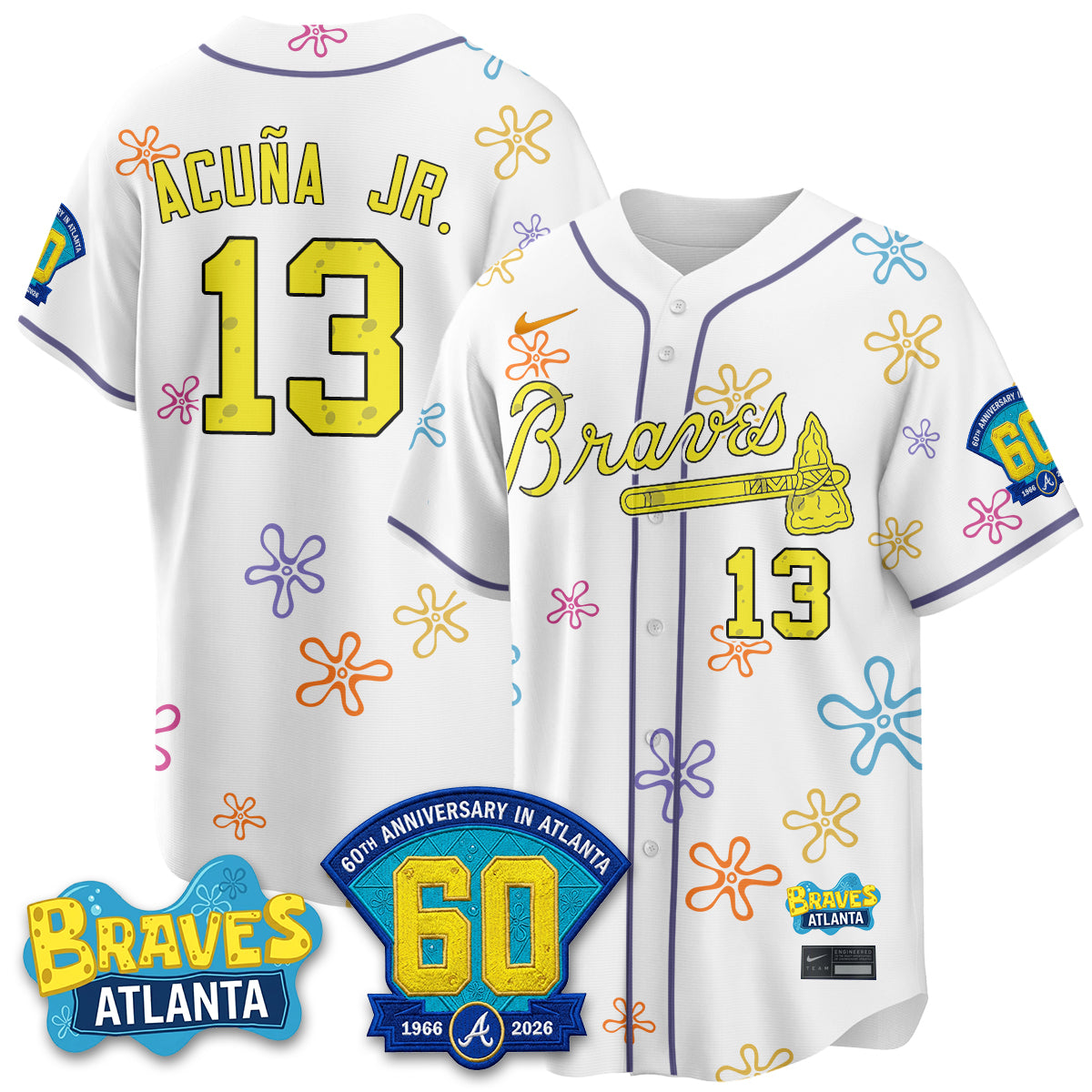 Atlanta Braves x SBSP Limited Vapor Jersey- Stitched