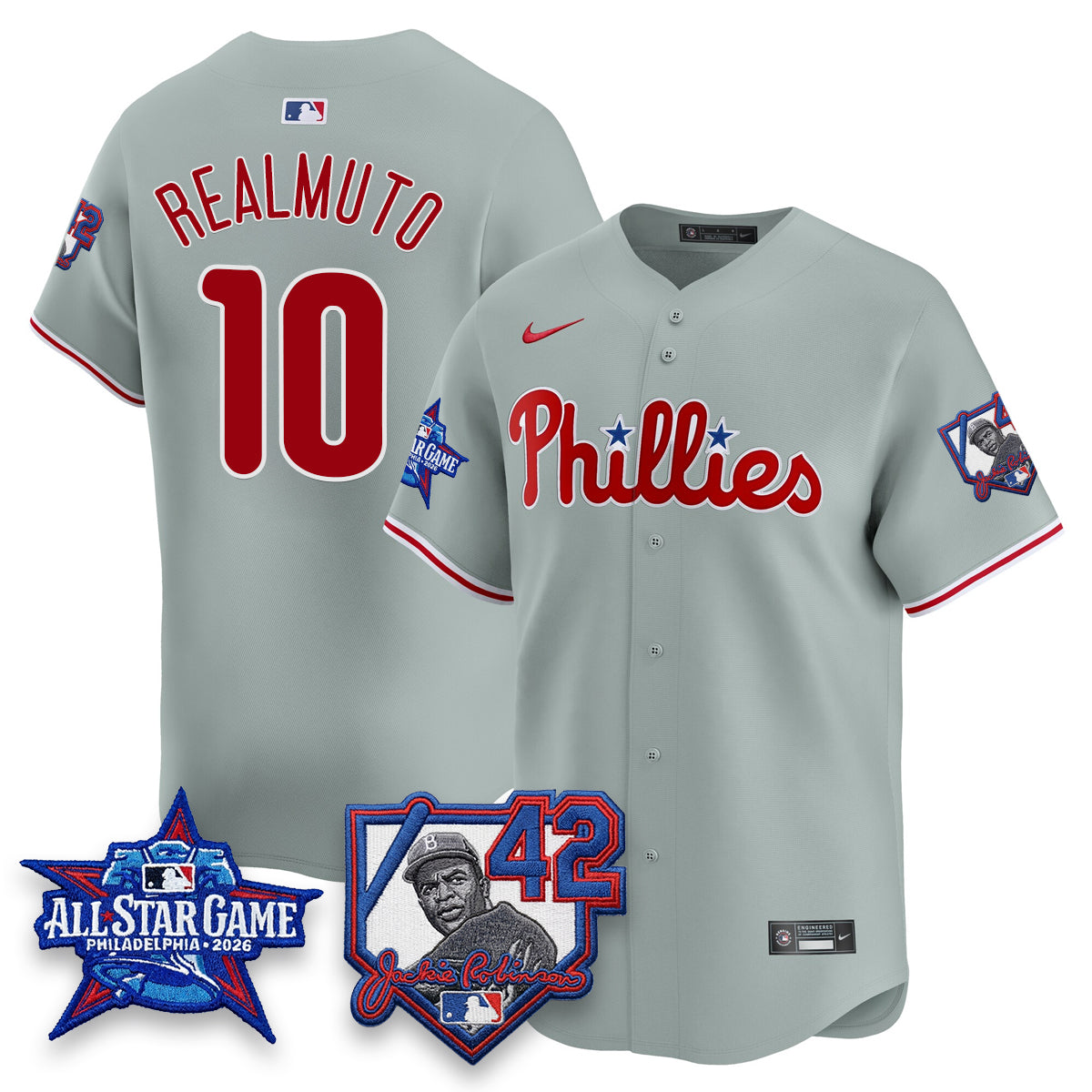 PHI 2026 Jackie Robinson New Era - All Star Game Vapor Limited Jersey - All Stitched