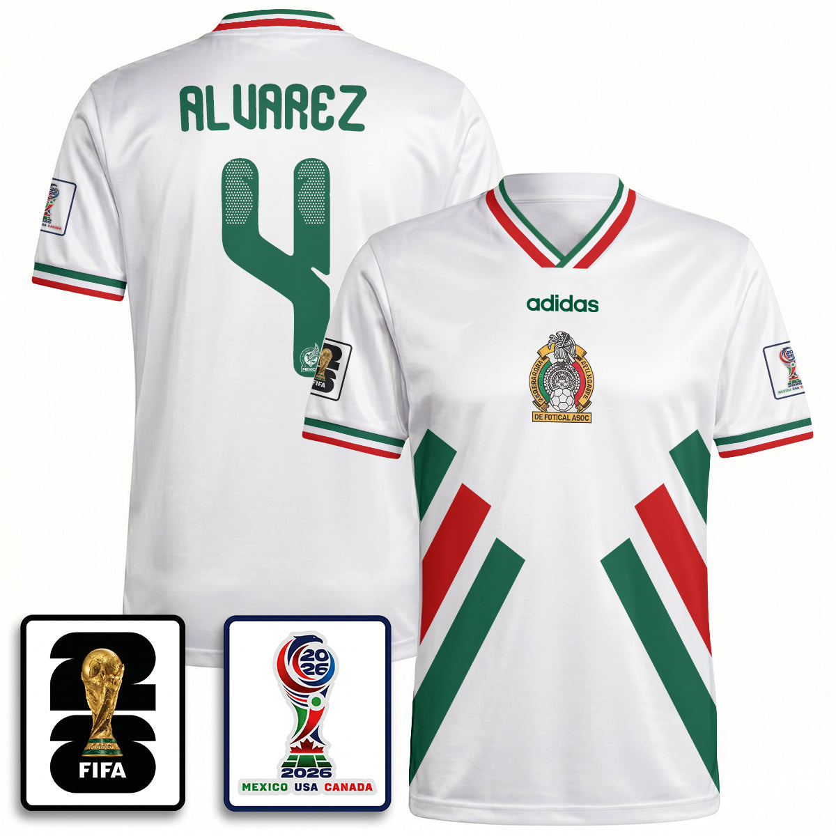 Mexico WC 2026 Fan Gear Version Jersey - Printed