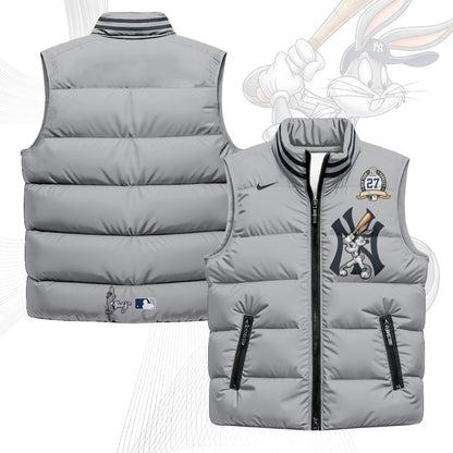 NYY Edition Unisex Puffer Vest - Printed