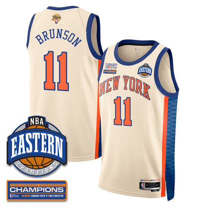 NYK 2026 NBA Eastern Conference Champions Vapor Jersey - Stitched-1