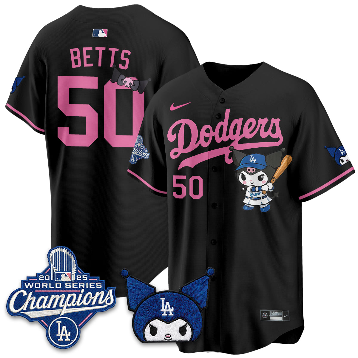 LAD Kuromi Edition Vapor Jersey - Stitched (2)