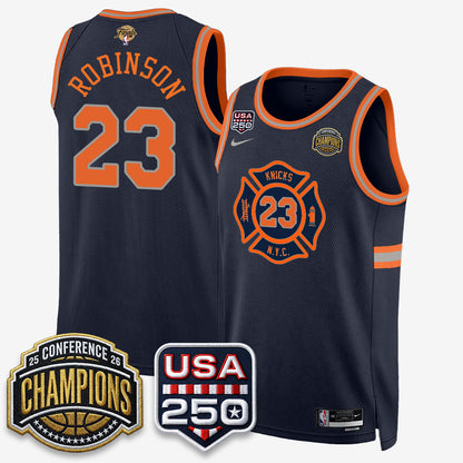 NYK 2026 NBA Eastern Conference Champions City Edition Jersey - Stitched