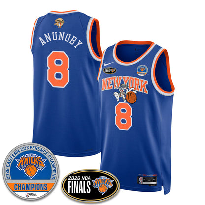 NYK 2026 NBA Eastern Conference Champions x Bunny Vapor Jersey - Stitched
