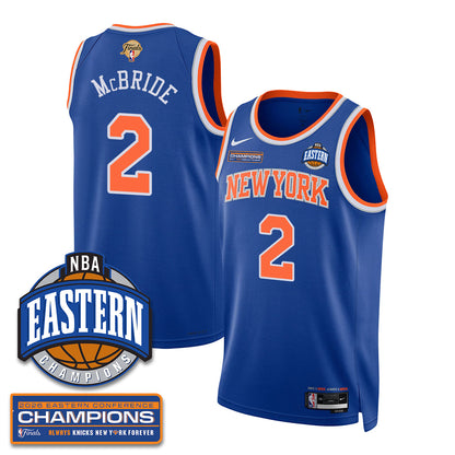 NYK 2026 NBA Eastern Conference Champions Vapor Jersey - Stitched-1