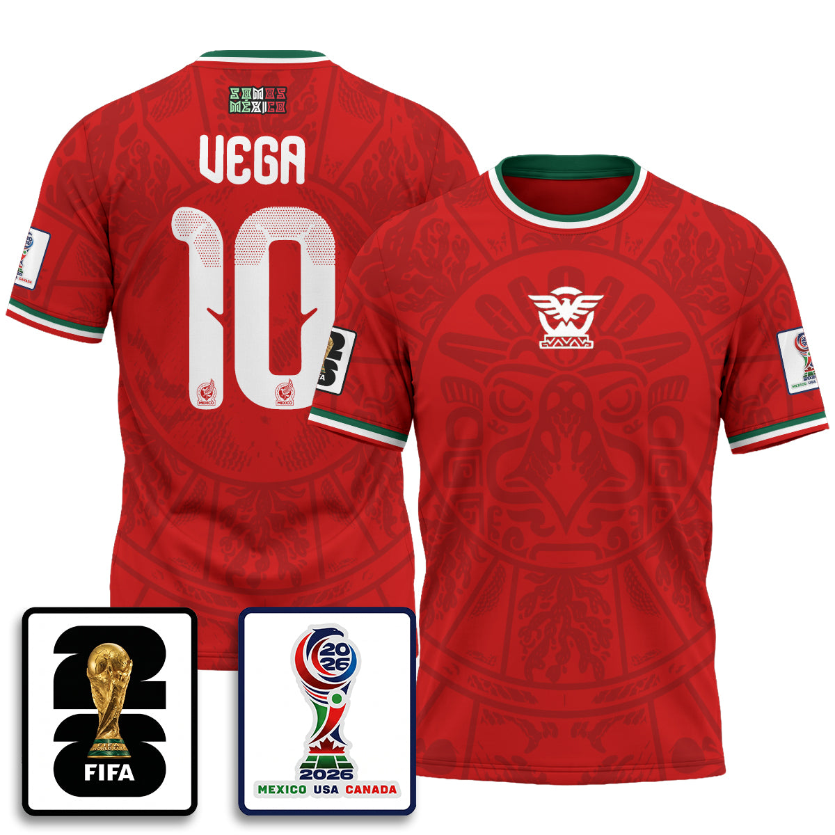 Mexico WC 2026 Fan Gear Version Jersey V2- Printed