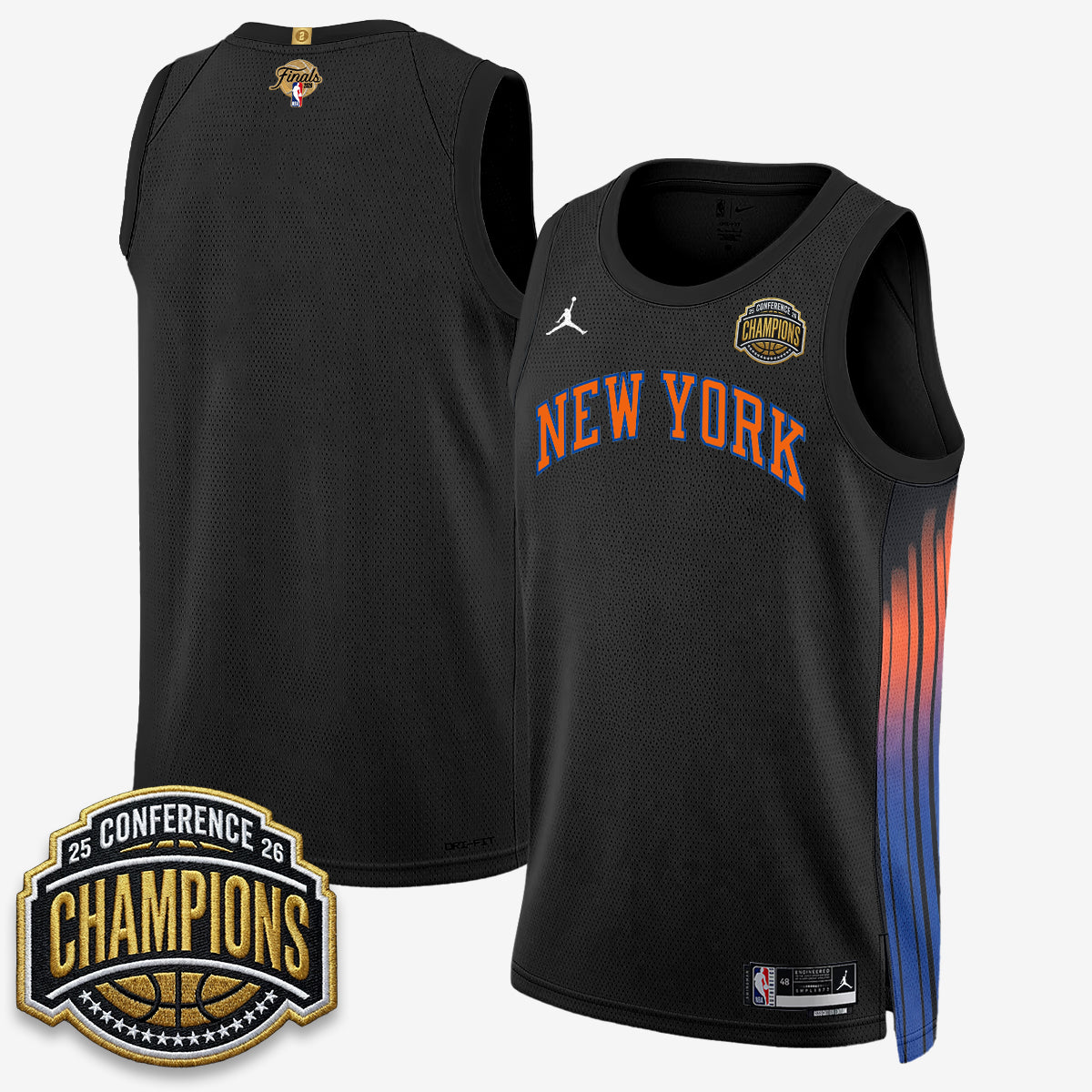 New York Knicks 2026 NBA Finals City Edition Jersey V3- Stitched