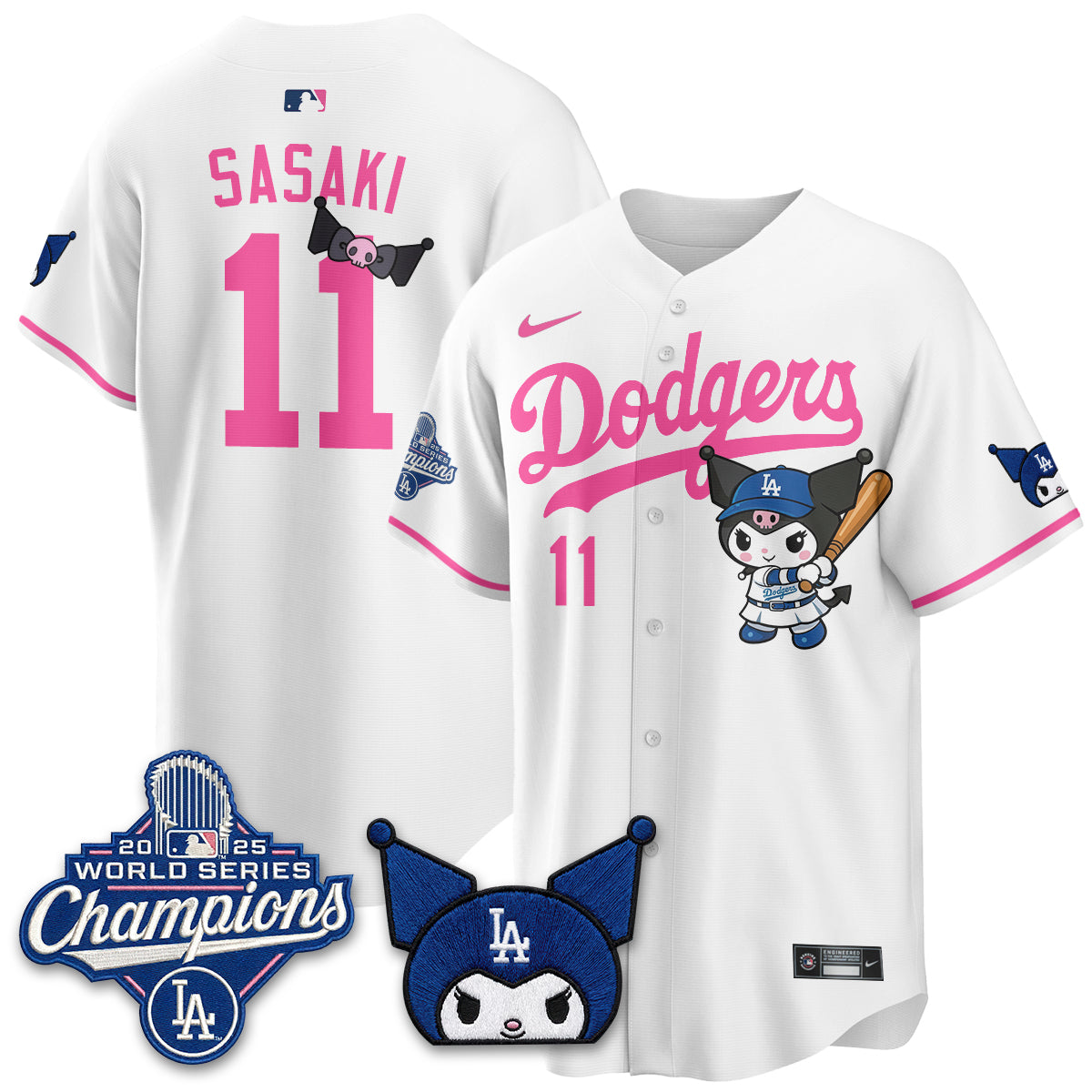 LAD Kuromi Edition Vapor Jersey - Stitched (2)
