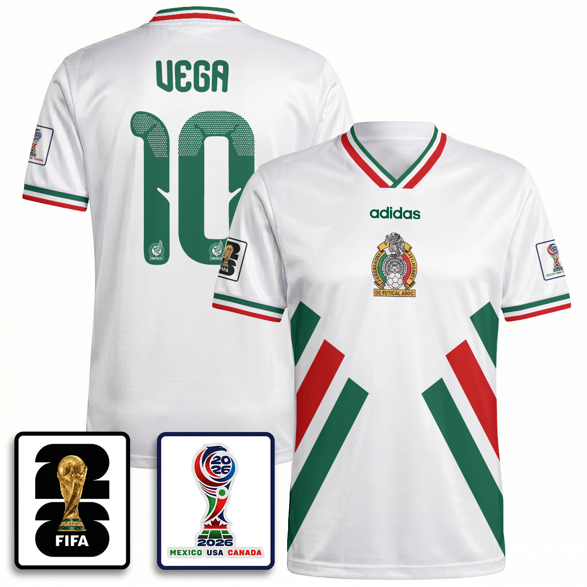 Mexico WC 2026 Fan Gear Version Jersey - Printed