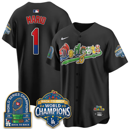 Los Angeles Dodgers x The Red Plumber Vapor Jersey - Printed