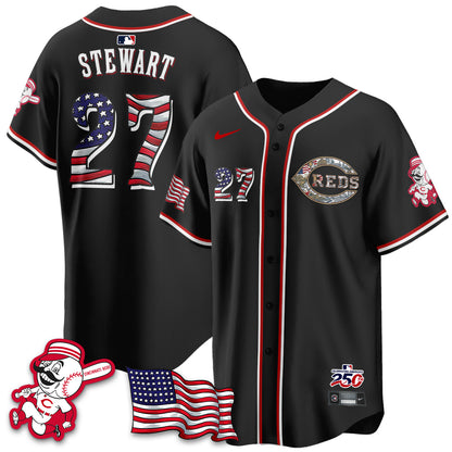 CIN 2026 Independence Day USA Vapor Limited Jersey - Stitched
