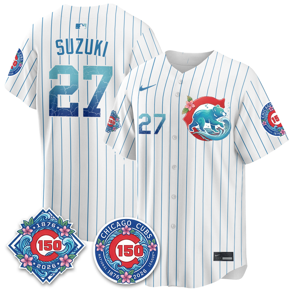 Chicago Cubs 2026 Aloha Spirit Vapor Limited Jersey - Stitched