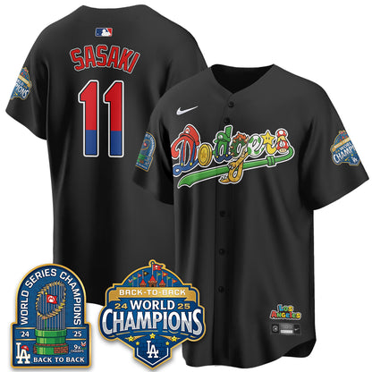 Los Angeles Dodgers x The Red Plumber Vapor Jersey - Printed