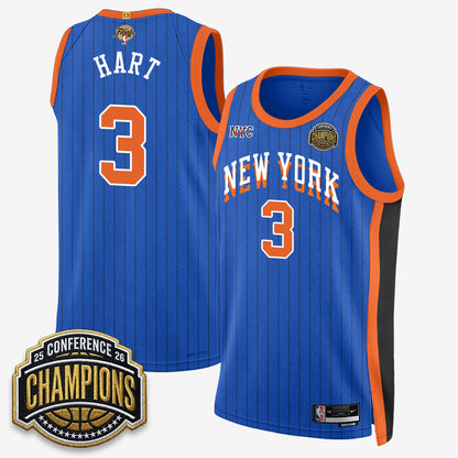 New York Knicks 2026 NBA Finals City Edition Jersey V3- Stitched
