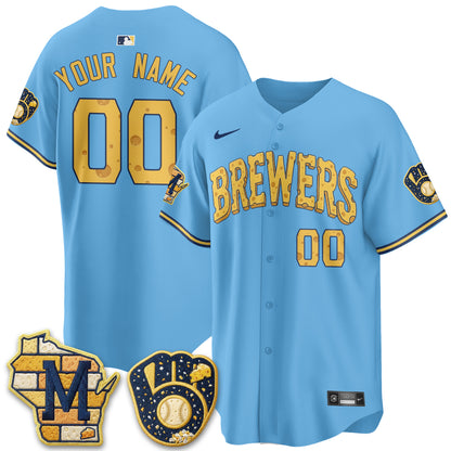 MIL Cheesehead Edition Vapor Limited Custom Jersey - Stitched