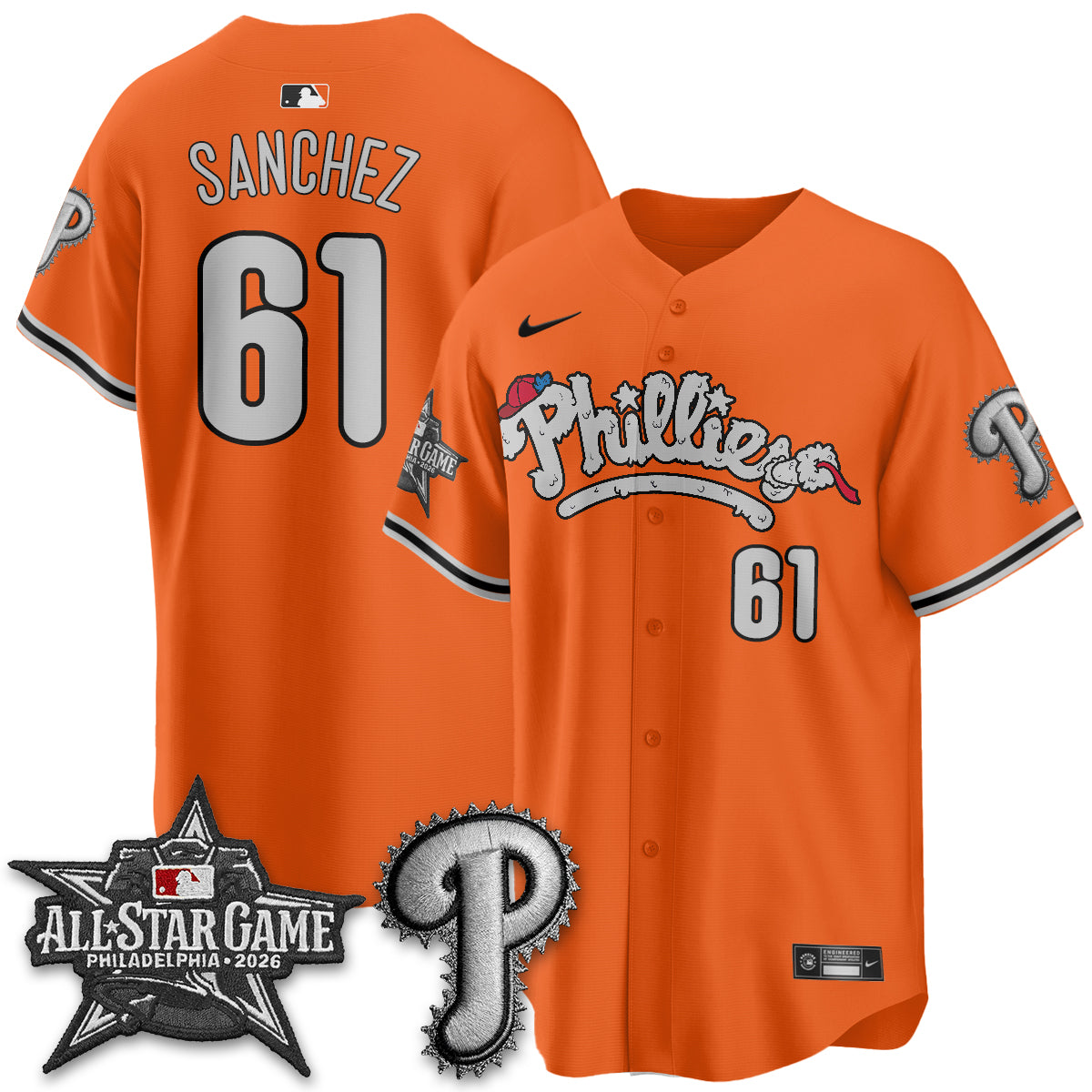 Philadelphia Phillies All Star Game 2026 Vapor Limited Jersey - Stitched