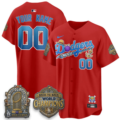 LAD x OP Japanese Cartoon Vapor Limited Custom Jersey V2- Printed