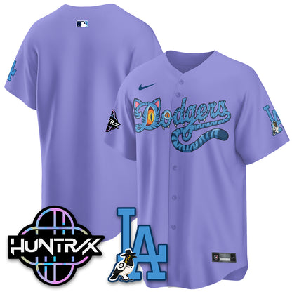 Los Angeles Dodgers x K-Pop Demon Hunters 2026 Vapor Jersey - Stitched