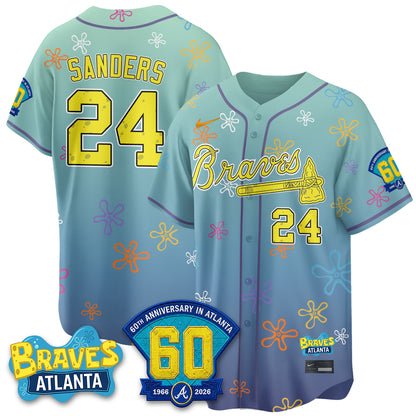Atlanta Braves x SBSP Limited Vapor Jersey- Stitched