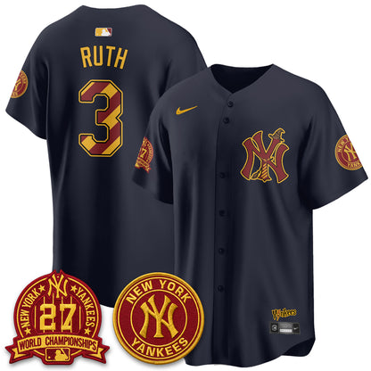 New York Yankees x HP 25 Years of Magic Vapor Limited Jersey - Stitched