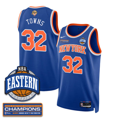 NYK 2026 NBA Eastern Conference Champions Vapor Jersey - Stitched-1