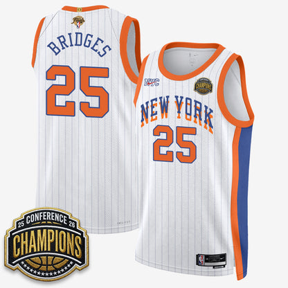 New York Knicks 2026 NBA Finals City Edition Jersey V3- Stitched