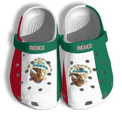 Mexico Clogs WC2026 Flag - Charms Gift Set