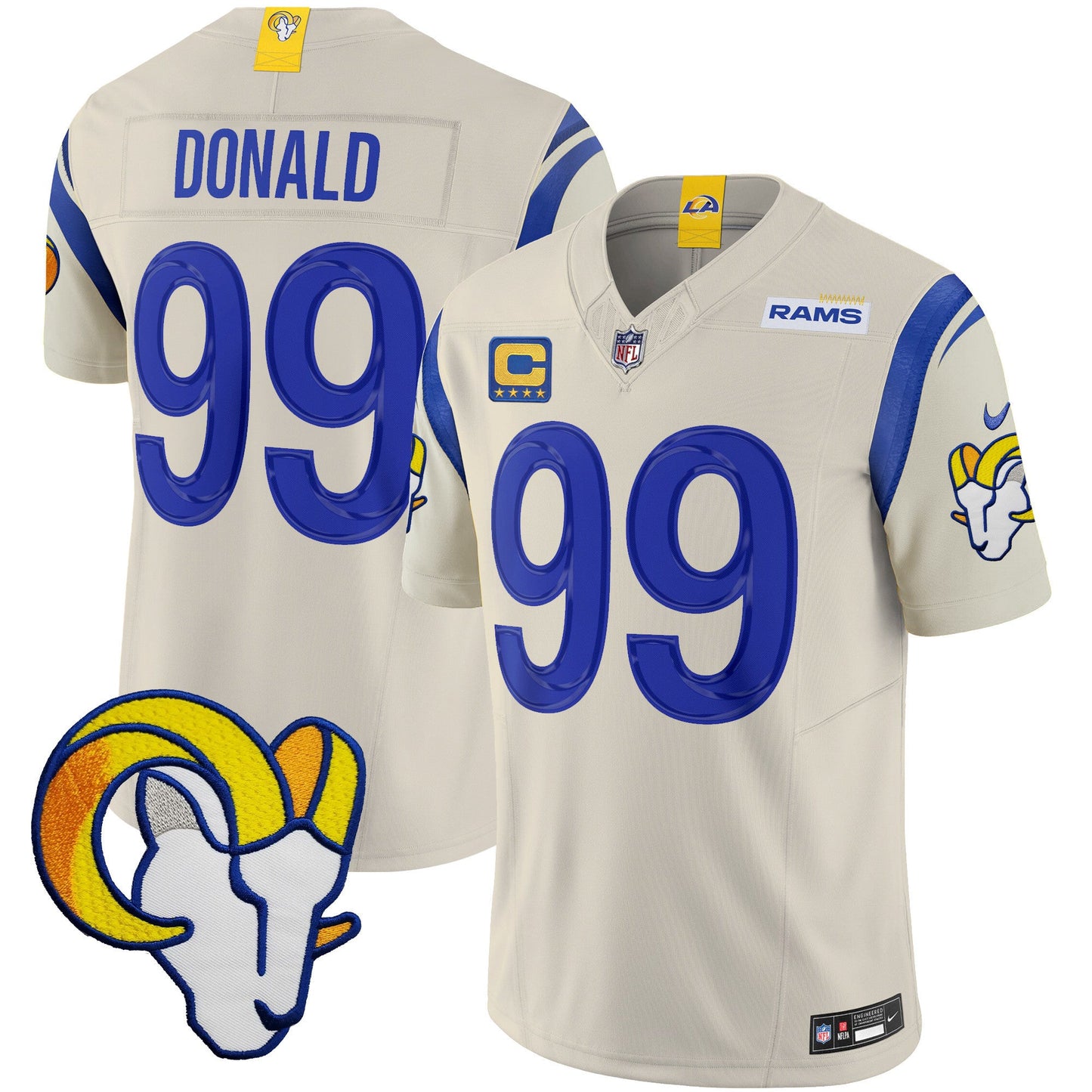 Men's Rams Vapor Limited Jersey V2 - All Stitched