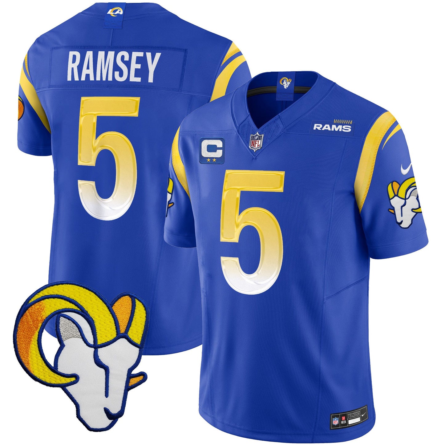 Men's Rams Vapor Limited Jersey V2 - All Stitched