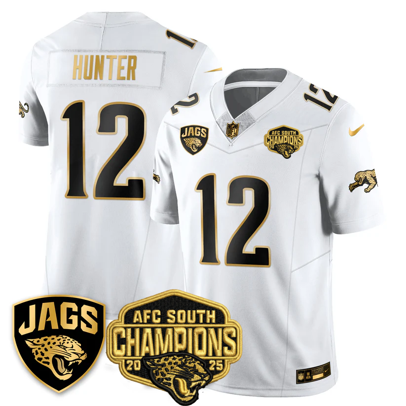 DET AFC South Division Champions Vapor Limited Throwback Jersey - All Stitched