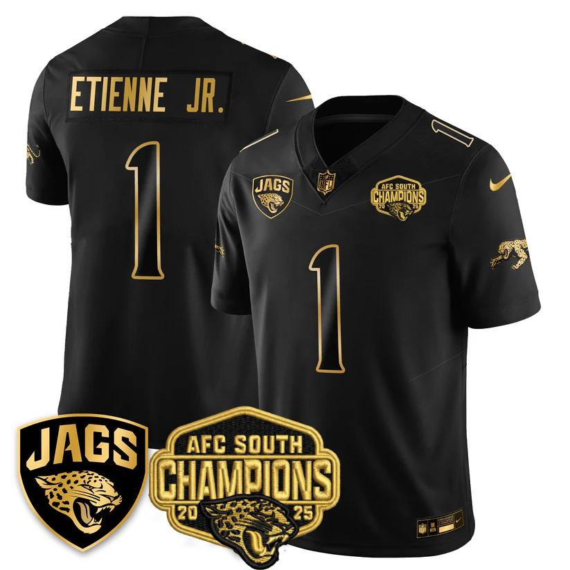 DET AFC South Division Champions Vapor Limited Throwback Jersey - All Stitched