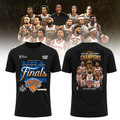 NYK 2026 NBA Finals Printed T-Shirt V2